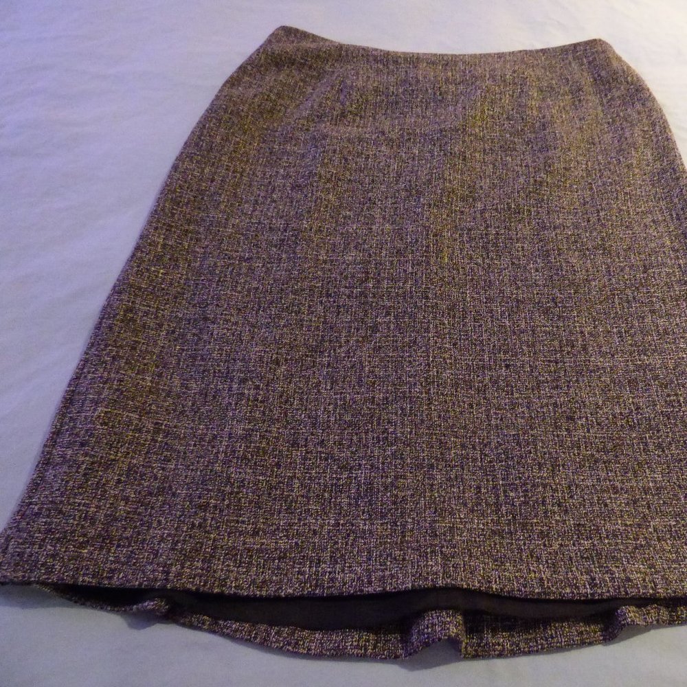 Hillard & Hanson Black & White pencil skirt US12